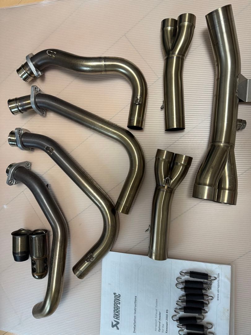 アクラポヴィッチ　オプション ヘッダー　Z900RS(18) E-K9R3