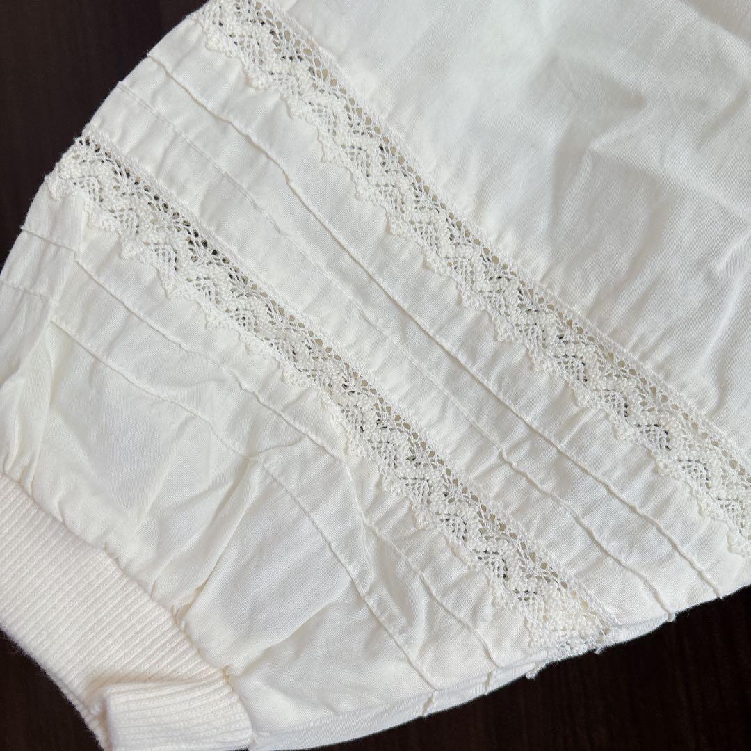 HISCHRONE ヒスクローネ レースとお花が美しい エプロンドレス 割烹着