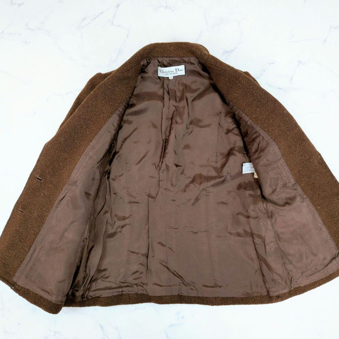 合馬公式アカウント1クリスチャンディオール テーラードジャケット ツイード