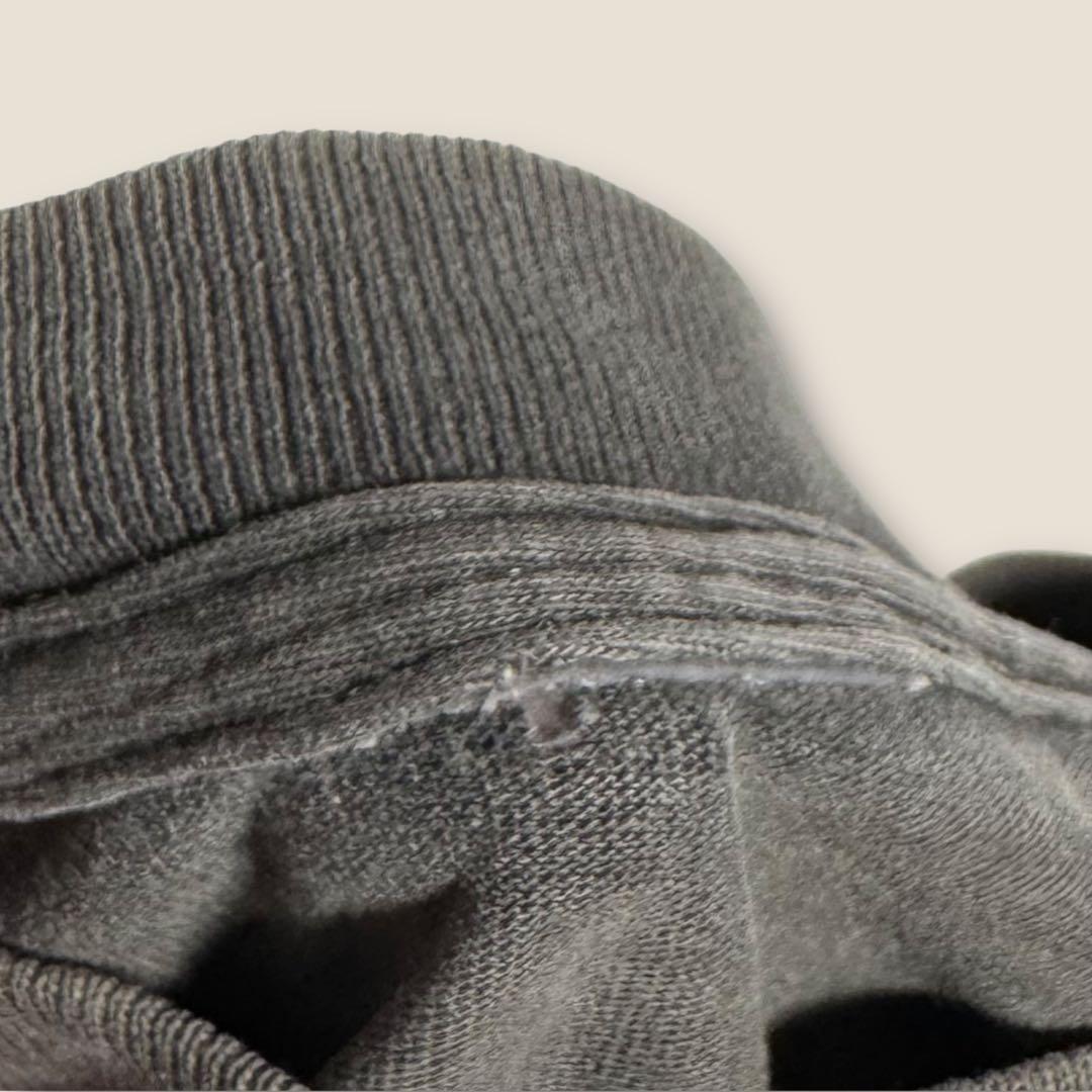 【スケート】90s〜00s タグ無 ZORLAC ロゴ ロンT M相当 黒