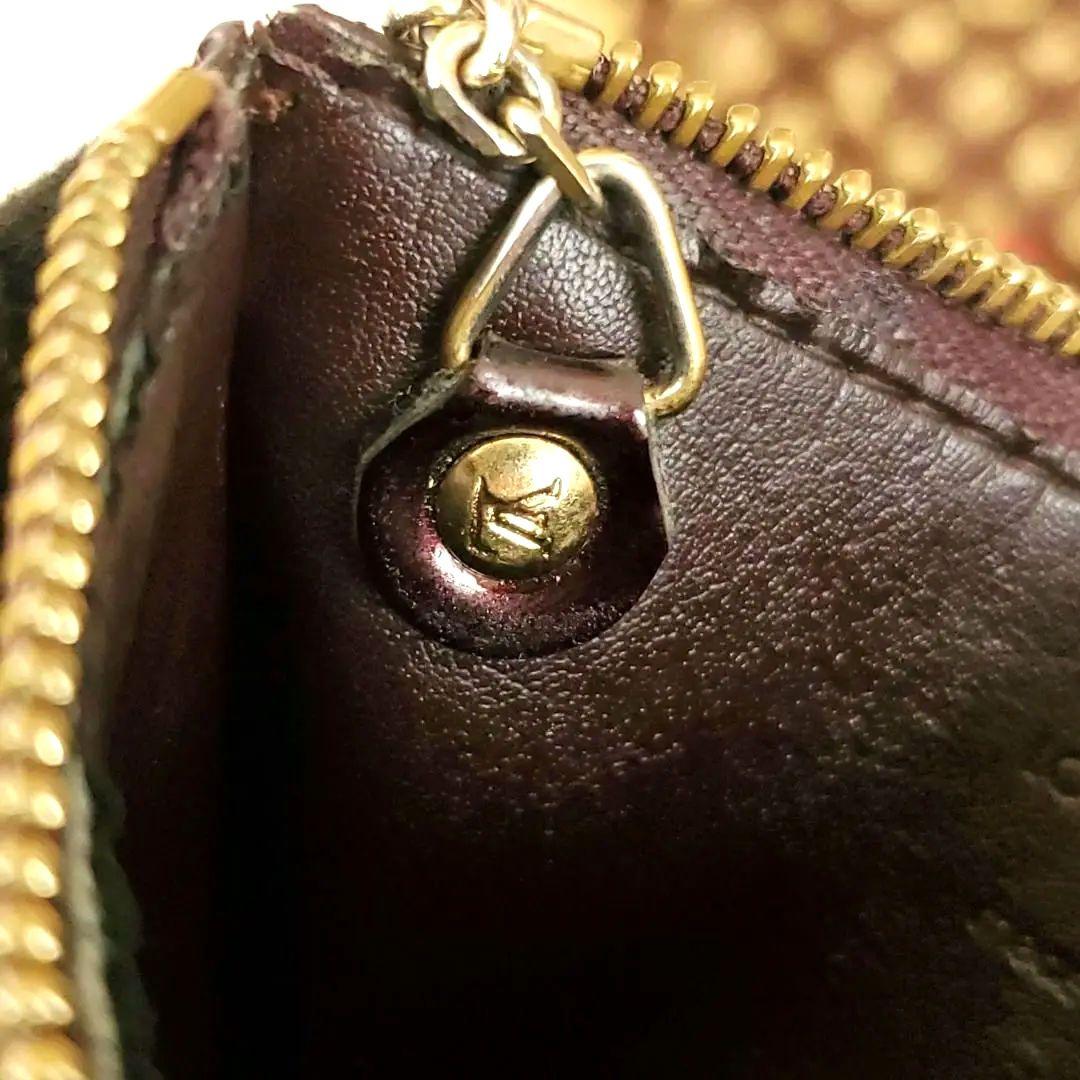 美品 幻のモデル ルイヴィトン 小銭入れ ケース ヴェルニ アマラント