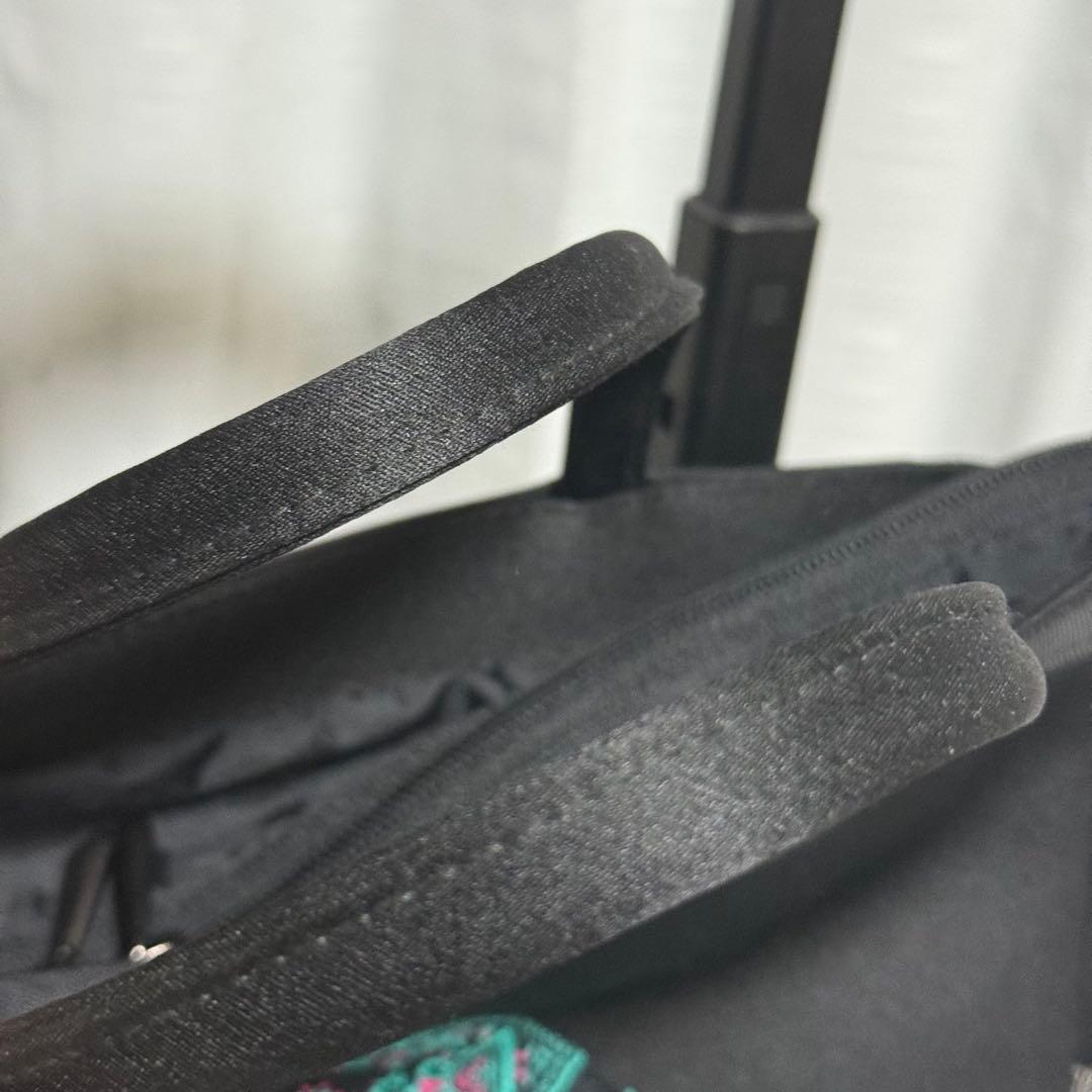 未使用級✨スワニー Michiko Kuge キャリーバッグ ブラック 刺繍