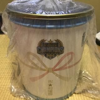 【川崎フロンターレ】2017年J1初優勝記念グッズ缶詰(クッション蓋付)