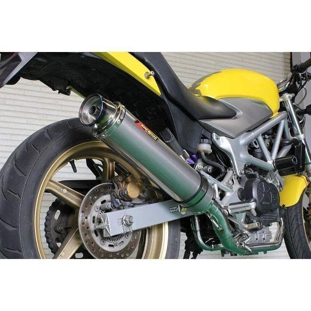 VTR250 MC33 FI 用 チタン マフラー メテオ リアルスピード
