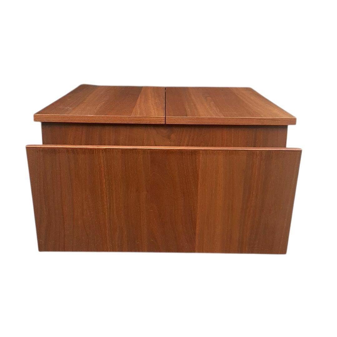 モリタインテリア TONO リビングテーブル デスク 引出 ウォールナット