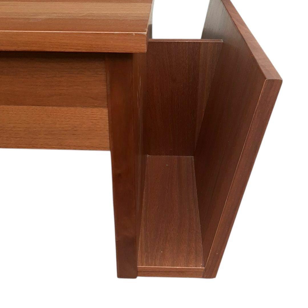 モリタインテリア TONO リビングテーブル デスク 引出 ウォールナット