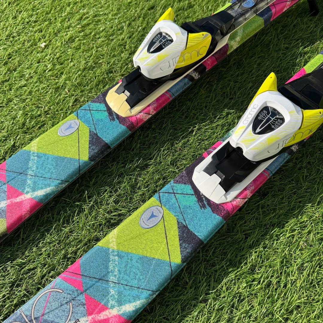 美品　ATOMIC AFFINITY AIR 146cm ビンディング付