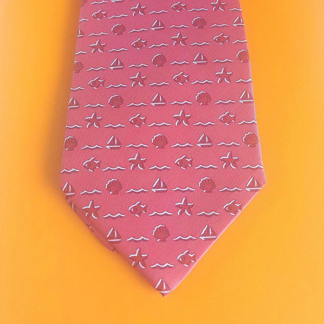 【美品】【未使用】HERMES　エルメス　ネクタイ