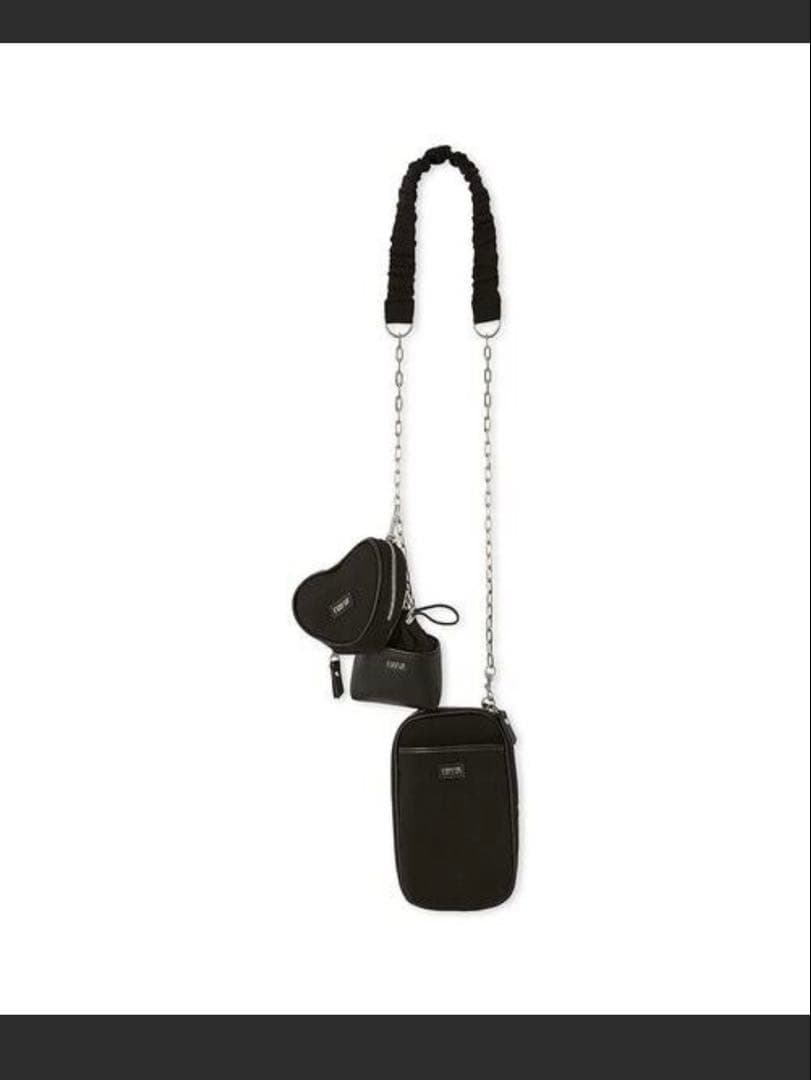 新品未使用 FURFUR マテリアルコンビ3SETショルダーバッグ