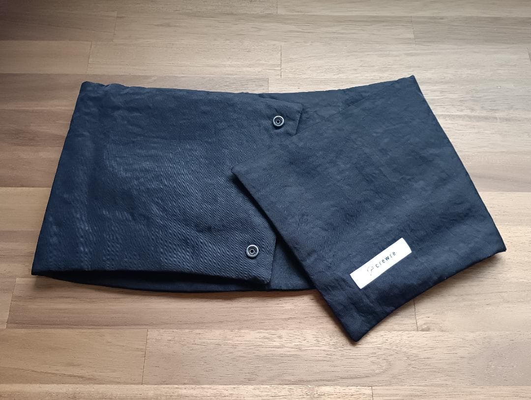 crewre ノーカラーパファーコート ブラック サイズ1