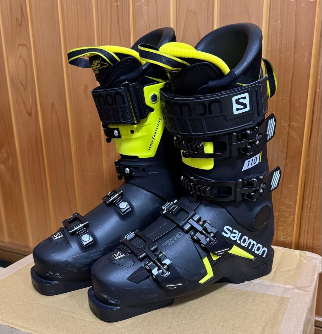 サロモンスキーブーツ　S/Max 110 25/25、5cm ラスト98mm