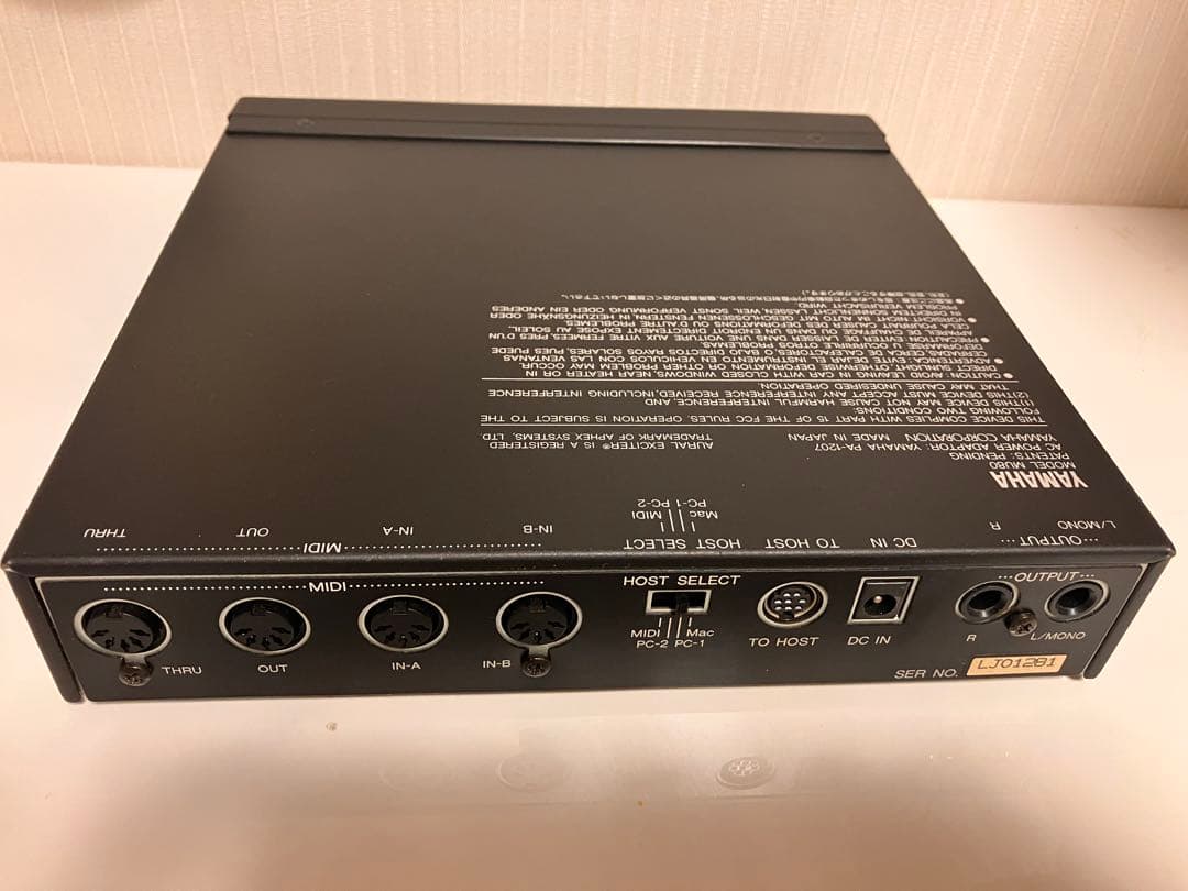 YAMAHA MU80 MIDI音源モジュール 電源確認済み ACアダプター付き