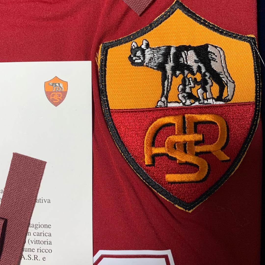 【シリアルナンバー入】ASローマ00-01さシーズン優勝記念ユニフォーム