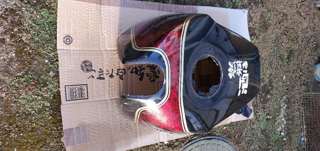 ゼファー400 用 角刈りテール MKII タンク カバー