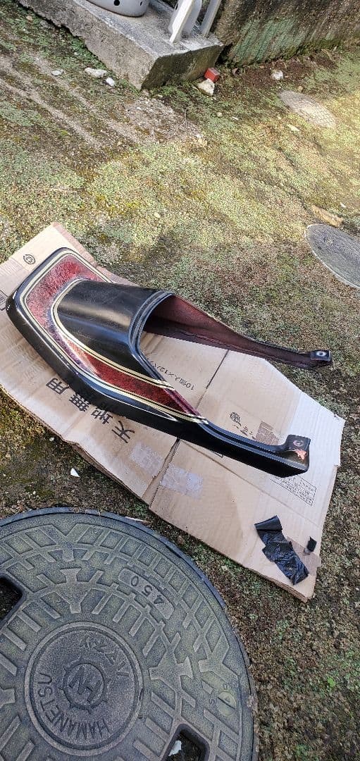 ゼファー400 用 角刈りテール MKII タンク カバー