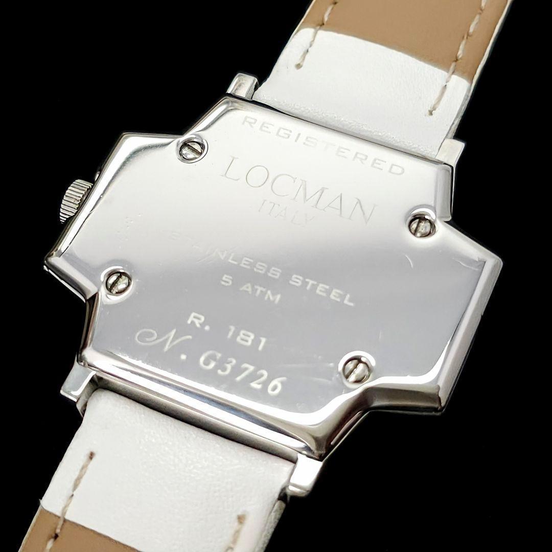 ✨新品電池✨LOCMAN ロックマン クロス デイト ユニセックス 腕時計