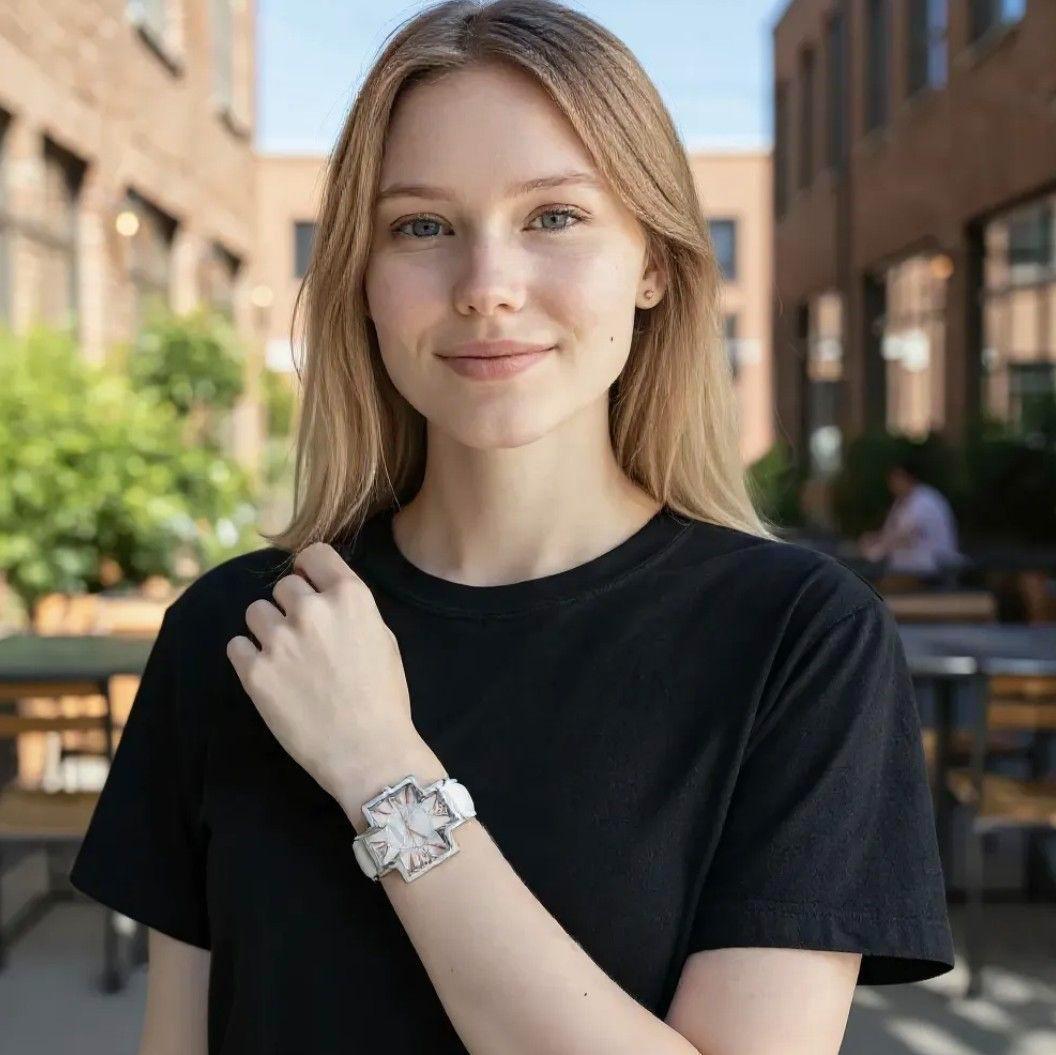 ✨新品電池✨LOCMAN ロックマン クロス デイト ユニセックス 腕時計