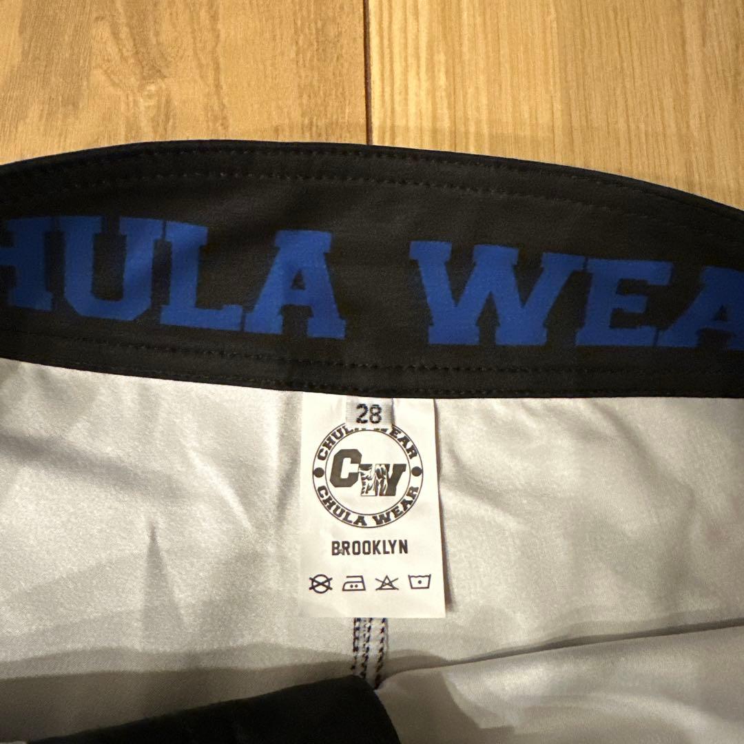 CHULA WEAR BLEACH 虚 ホロウ柄 サーフパンツ 28 15inc