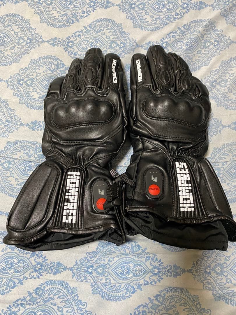 ★HOMPRES 最新版 電熱グローブHOMR01B XLサイズ★