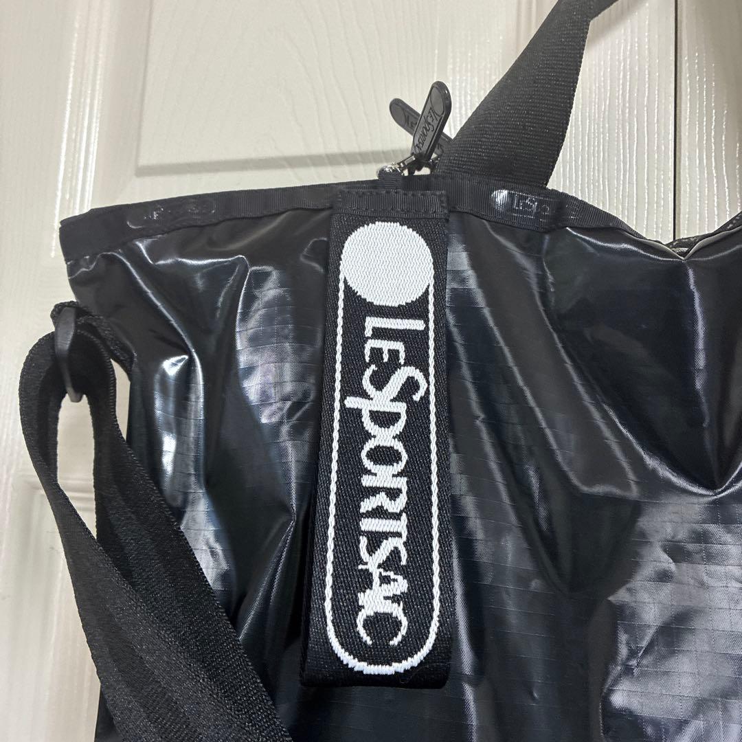 大人気！ひとりっぷ+=LeSportsac ブラックトートバッグ