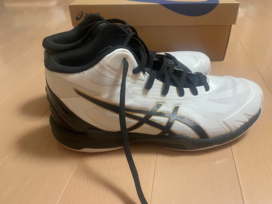 asics バレーボールシューズ　26.0cm ホワイト/ ブラック　アシックス