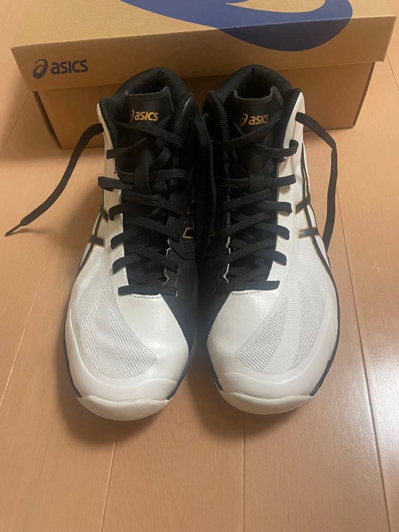 asics バレーボールシューズ　26.0cm ホワイト/ ブラック　アシックス
