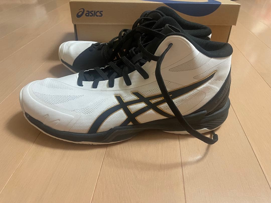 asics バレーボールシューズ　26.0cm ホワイト/ ブラック　アシックス