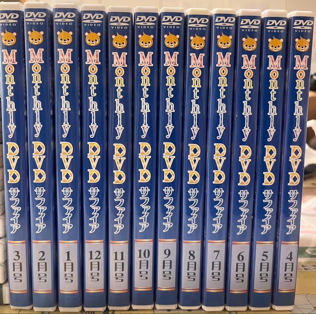 七田式 Monthly DVD 48卷 4セット