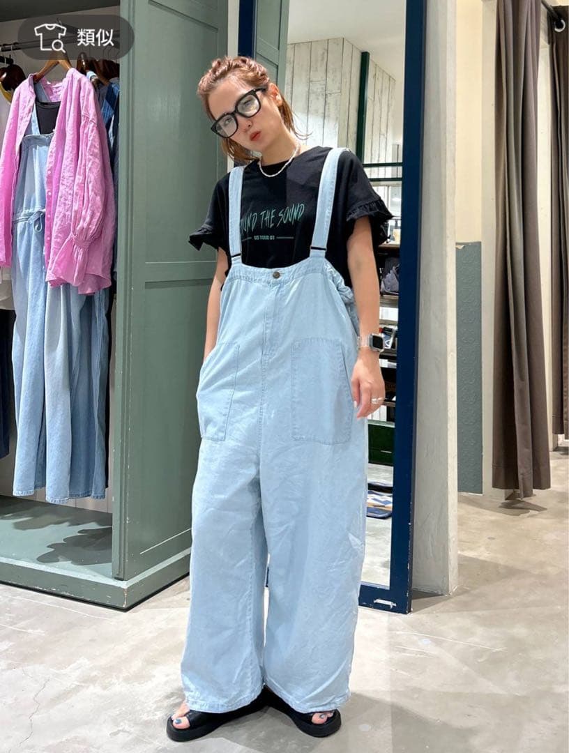 【人気スタッフプロデュース】イージーサロペット ニコアンド 新品