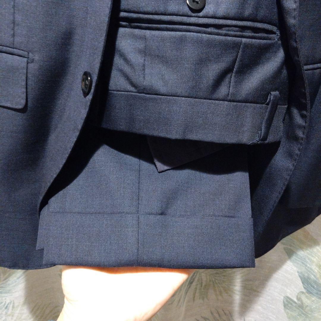 BEAMSF ダークネイビー スーツ 46 6R