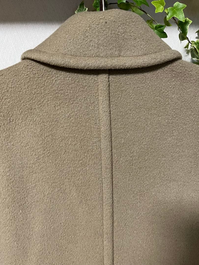 HYKE メルトンウール　ピーコート サイズ3