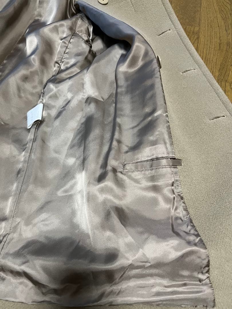 HYKE メルトンウール　ピーコート サイズ3