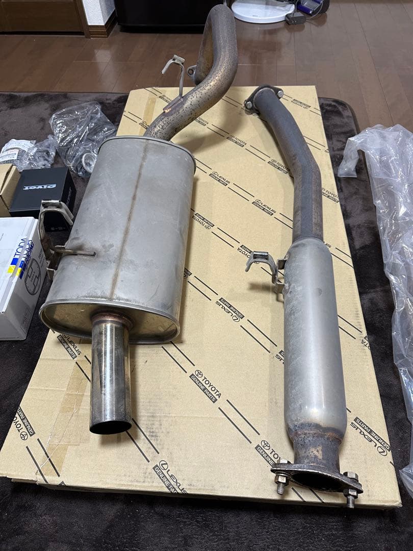 早い者勝ち！AE86 マフラー　当時物？