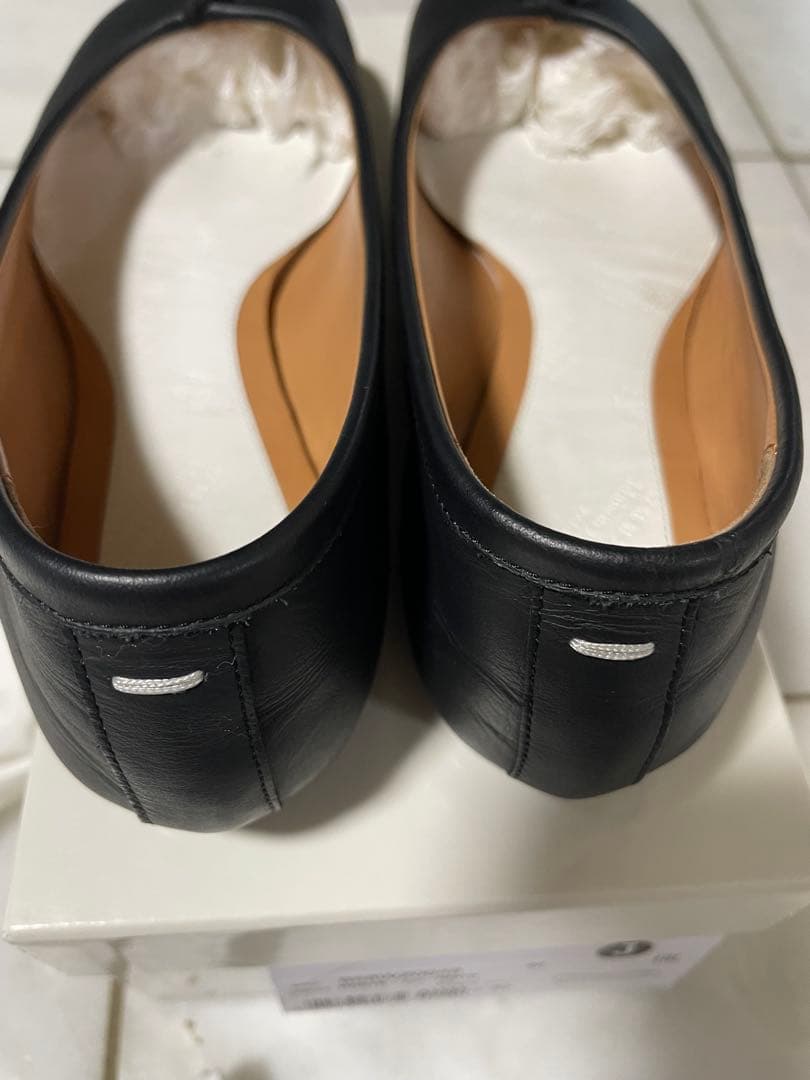 mimiです。マルジェラ　タビバレエシューズ37ブラックTABIバレエ