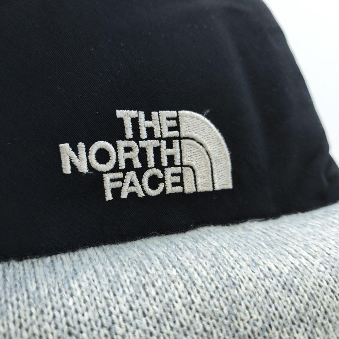 ノースフェイス ニット切替 ダウンベスト 70フィル グレー【XL】