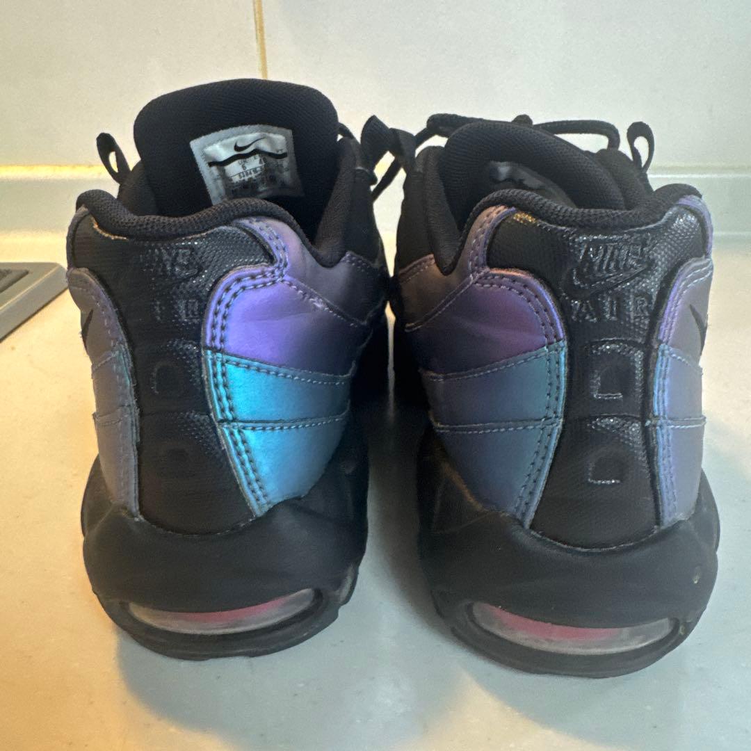 Nike Air Max 95 ブラック パープル 6号