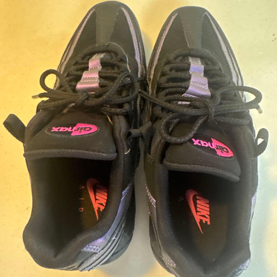 Nike Air Max 95 ブラック パープル 6号