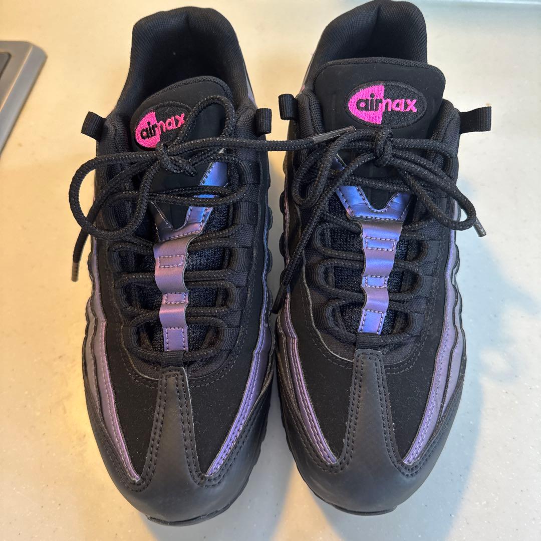 Nike Air Max 95 ブラック パープル 6号