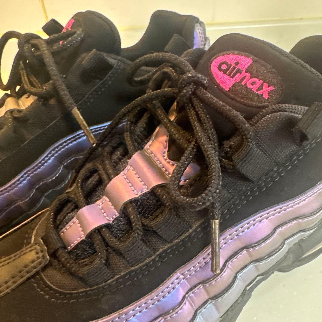 Nike Air Max 95 ブラック パープル 6号