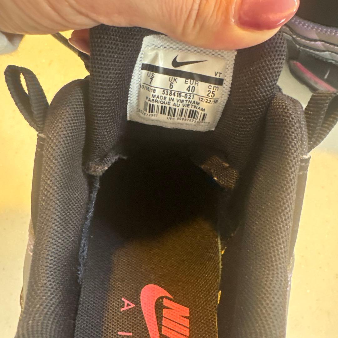 Nike Air Max 95 ブラック パープル 6号