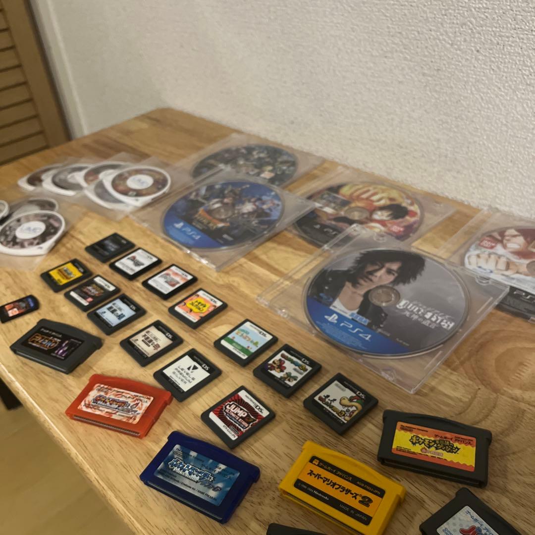 64、GBA、DS、PS3、PS4、PSP、Vita ゲームソフト　まとめ売り
