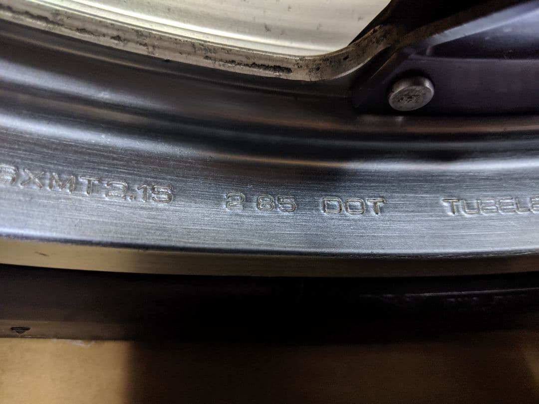 VT250F ホイール　セット