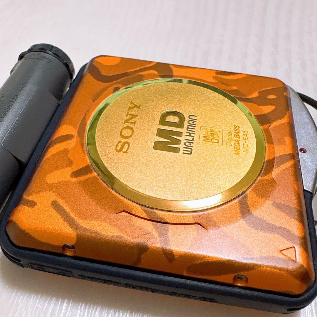 SONY MD ウォークマン 迷彩柄　ᎷZ-E45