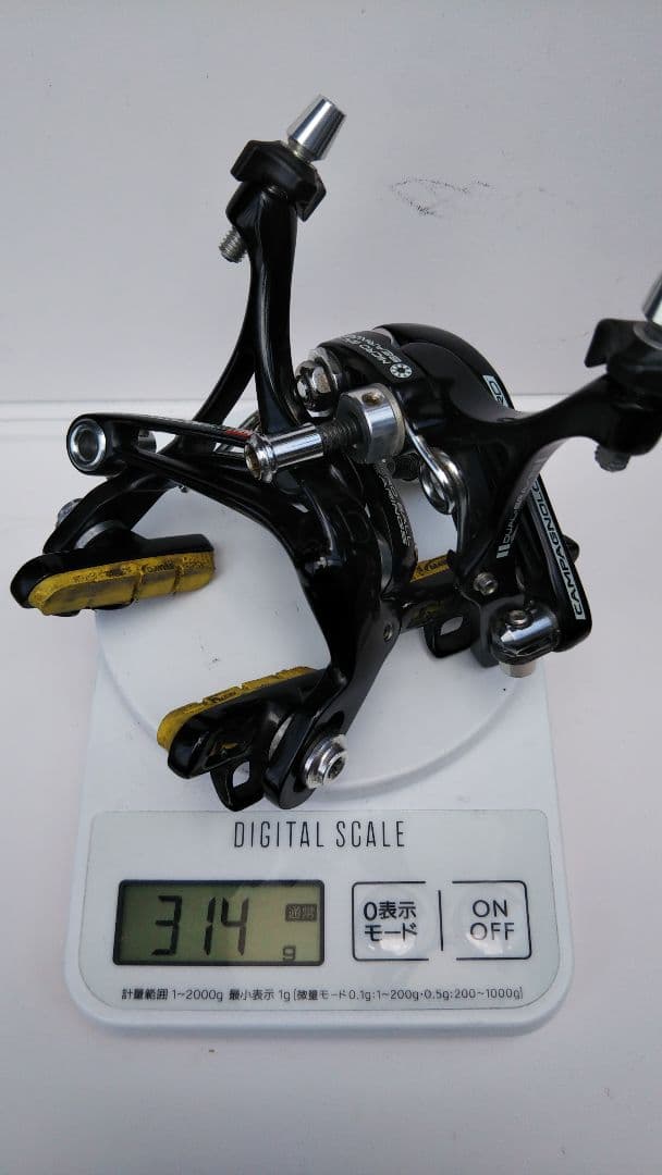 カンパニョーロ レコード スケルトン ブレーキ 前後デュアルピボット③