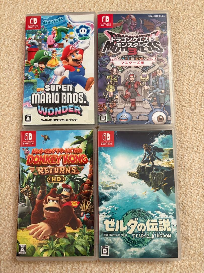 Nintendo Switch ゲームまとめ売り