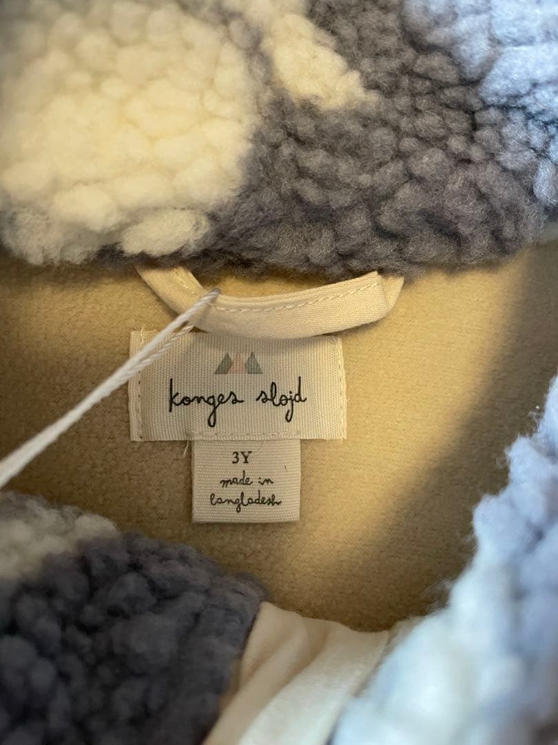 konges sloejd 白鳥柄アウター3y