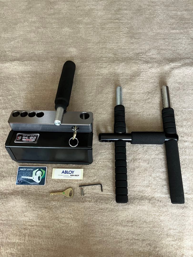 キタコハンドルロック　SHL-02プレミアム防犯レベル100