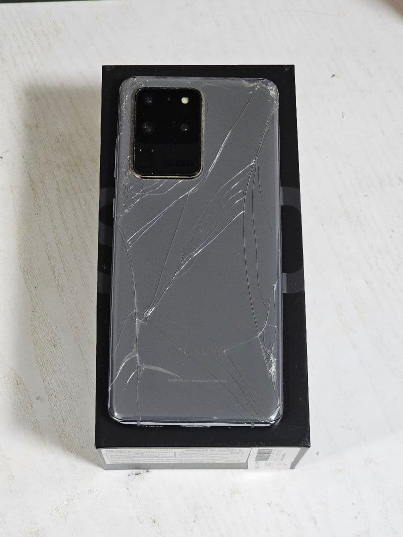 Samsung S20 ultra 5g 韓国版 ブラック 箱あり 即発送