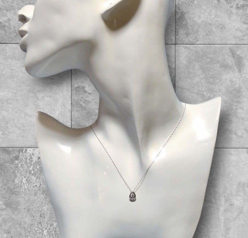 大特価☆PT900(プラチナ) ダイヤ ダンシングストーン ペンダントトップ