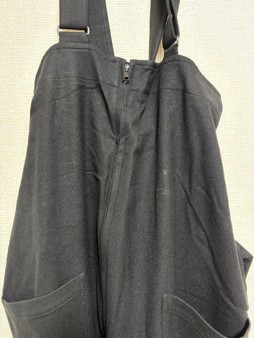 ワイズ ヨウジ ヤマモト オーバーオール YX-D02-107 ブラック